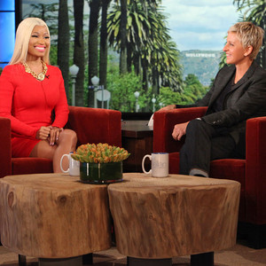 Nicki Minaj, Ellen DeGeneres, The Ellen DeGeneres Show Nicki Minaj, Ellen DeGeneres, The Ellen DeGeneres Show